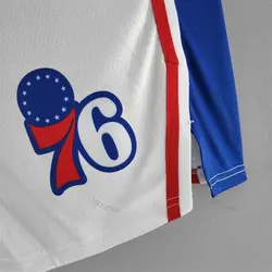 شورت سفید فیلادلفیا سونی سیکسرز 75 سالگی NBA