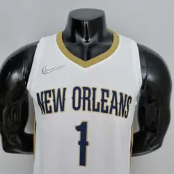 لباس سفید نیو اورلینز پلیکانز آسوسیشن ادیشن ویژه 75 سالگی NBA