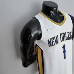 لباس سفید نیو اورلینز پلیکانز آسوسیشن ادیشن ویژه 75 سالگی NBA