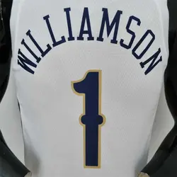 لباس سفید نیو اورلینز پلیکانز آسوسیشن ادیشن ویژه 75 سالگی NBA