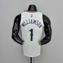 لباس سفید نیو اورلینز پلیکانز سیتی ادیشن ویژه 75 سالگی NBA