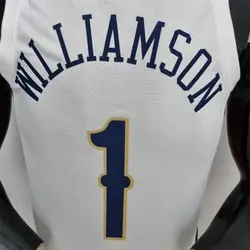 لباس سفید نیو اورلینز پلیکانز سیتی ادیشن ویژه 75 سالگی NBA