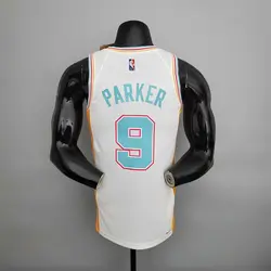 لباس سفید سن آنتونیو اسپرز سیتی ادیشن ویژه 75 سالگی NBA