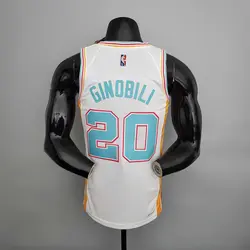 لباس سفید سن آنتونیو اسپرز سیتی ادیشن ویژه 75 سالگی NBA