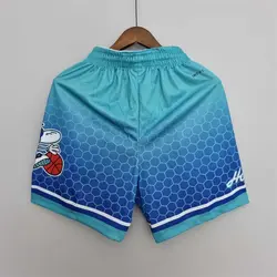 شورت آبی شارلوت هورنتس ویژه 75 سالگی NBA