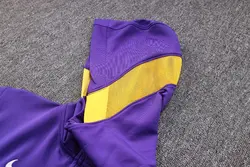 ست گرمکن هودی لس آنجلس لیکرز بنفش