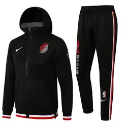 ست گرمکن هودی پورتلند تریل بلیزرز مشکی