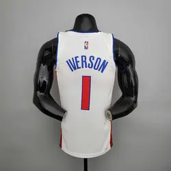 لباس سفید دیترویت پیستونز آسوسیشن ادیشن ویژه 75 سالگی NBA
