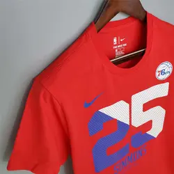 تیشرت قرمز فیلادلفیا سونی سیکسرز 25 SIMMONS