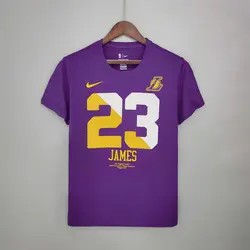 تیشرت بنفش لس آنجلس لیکرز JAMES 23