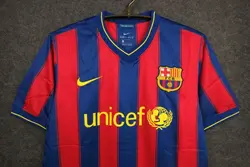 لباس کلاسیک بارسلونا 10-2009