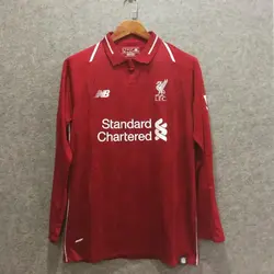 لباس اول لیورپول  19-2018 آستین بلند