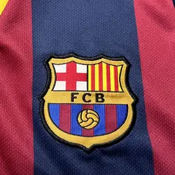 لباس کلاسیک بچه گانه بارسلونا 2015-2014 کیت اول