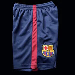 لباس کلاسیک بچه گانه بارسلونا 2015-2014 کیت اول