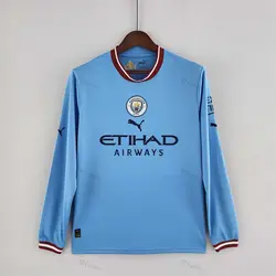 لباس اول منچستر سیتی 2023-2022 آستین بلند