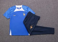 لباس تمرین فرانسه 2022 آبی