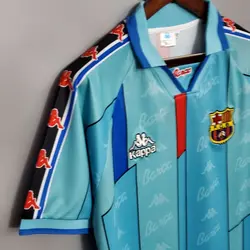 لباس کلاسیک بارسلونا 1997-1995 کیت دوم