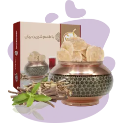 سوهان پولکی بدون قند طعم شیرین بیان