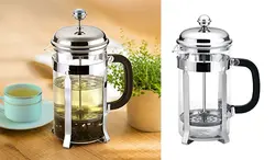 فرنچ پرس پیرکس-استیل برند یی تیان (YITIAN) - 350 میلی لیتر