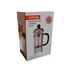 فرنچ پرس پیرکس-استیل برند یی تیان (YITIAN) - 350 میلی لیتر