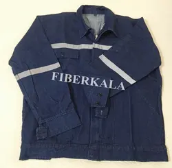 کاپشن شلوار کار جین مهندسی شبرنگ دار