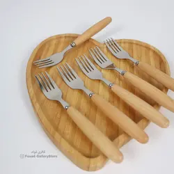 چنگال دسته بامبو