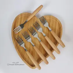 چنگال دسته بامبو