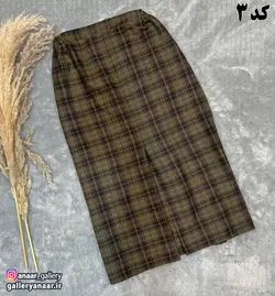 دامن های پشمی چهارخونه