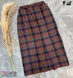 دامن های پشمی چهارخونه