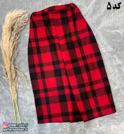 دامن های پشمی چهارخونه