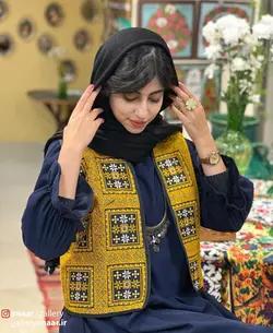 جلیقه مدل طاووس