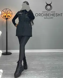 پافر جیب چرم - کد 3330