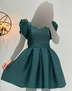 پیراهن یقه چین - کد 3424