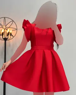 پیراهن یقه چین - کد 3424