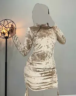 پیراهن مخمل - کد 3414