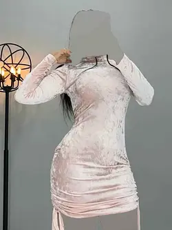 پیراهن مخمل - کد 3414