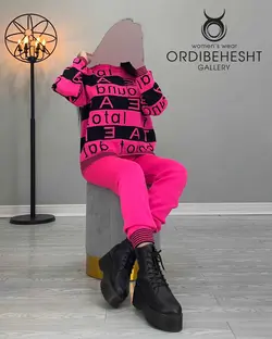 بلوز شلوار حروف دار - کد 3350