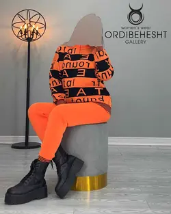 بلوز شلوار حروف دار - کد 3350