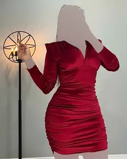 پیراهن یقه هفت - کد 3427