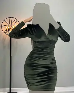 پیراهن یقه هفت - کد 3427