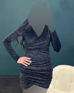 پیراهن شاین کوتاه - کد 3429