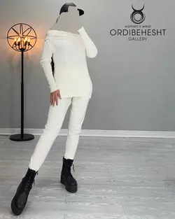 بلوز شلوار بافت - کد 3383