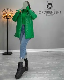 کاپشن چرم - کد 3468