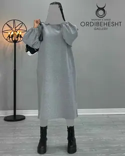 پیراهن بلند فوتر - کد 3466