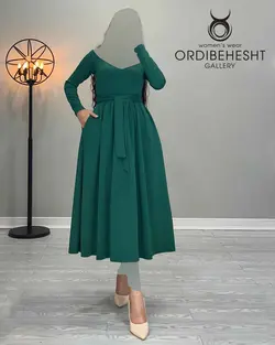 پیراهن جلو پلیسه - کد 3435