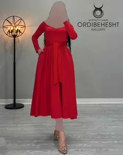 پیراهن جلو پلیسه - کد 3435