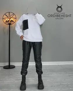 ست چرم + دورس - کد 3499