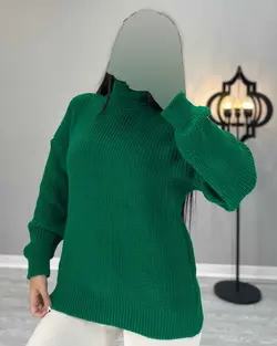 بافت یقه اسکی - کد 3582