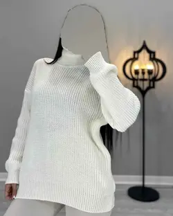 بافت یقه اسکی - کد 3582