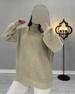 بافت یقه اسکی - کد 3582